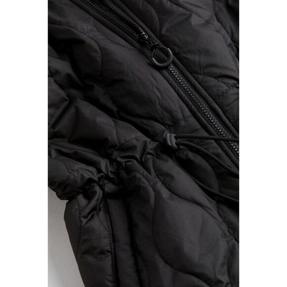 H&M Quilted Padded Ski Snowboarding Jumpsuit Romper One Piece Hooded New - Picture 8 of 9